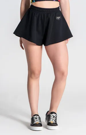 Black Reverse Shorts