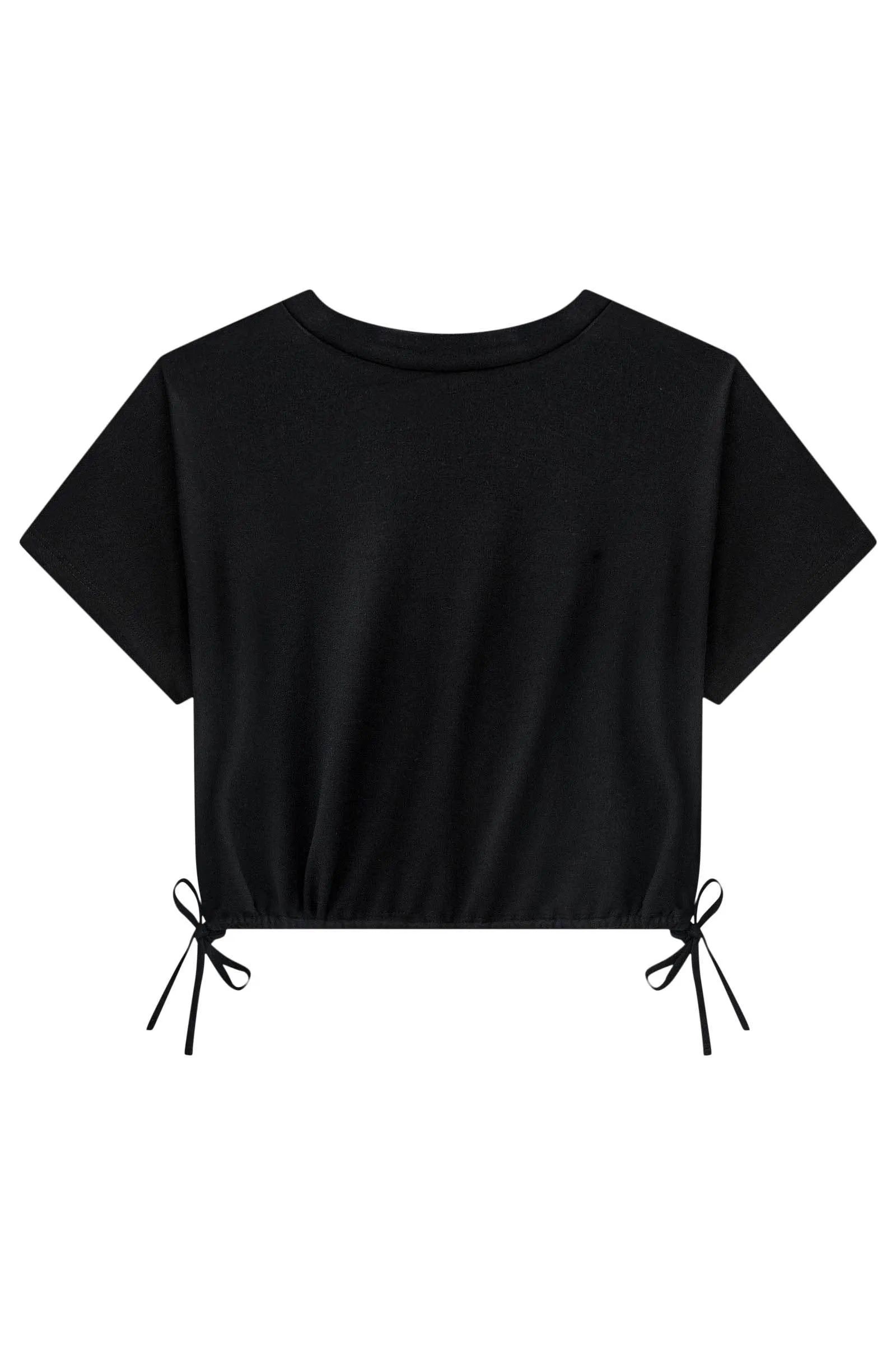 Blusa Cropped em Molevisco  78738 Lilimoon