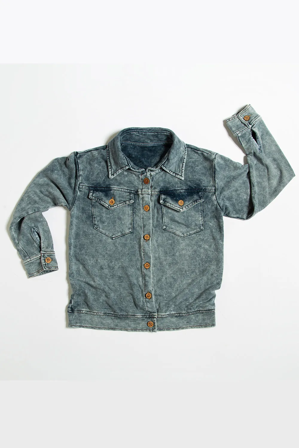 Camisa Denim Humaninhos