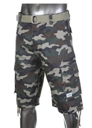 Camo Pro Club Twill Cargo Shorts