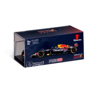 Carro a Escala 1:43 RB18 Max Verstappen #1 - Azul Oscuro