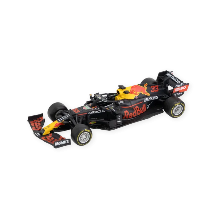 Carro Escala 1:43 Max Verstappen RB16 2021 Bburago - Azul