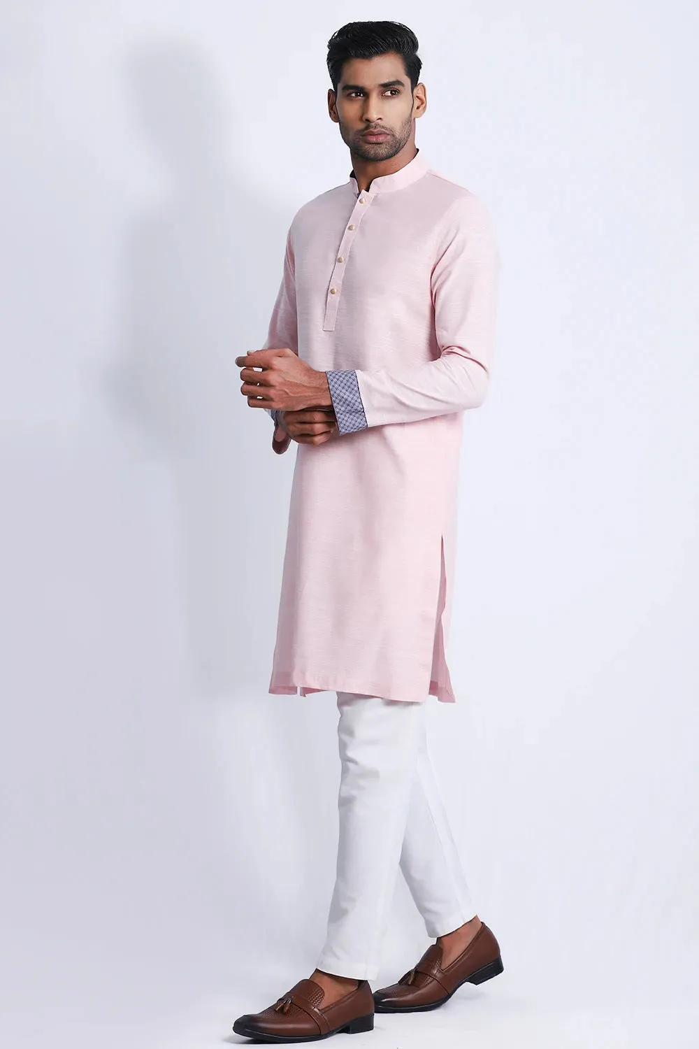 Cut & Sew Slim Fit Panjabi