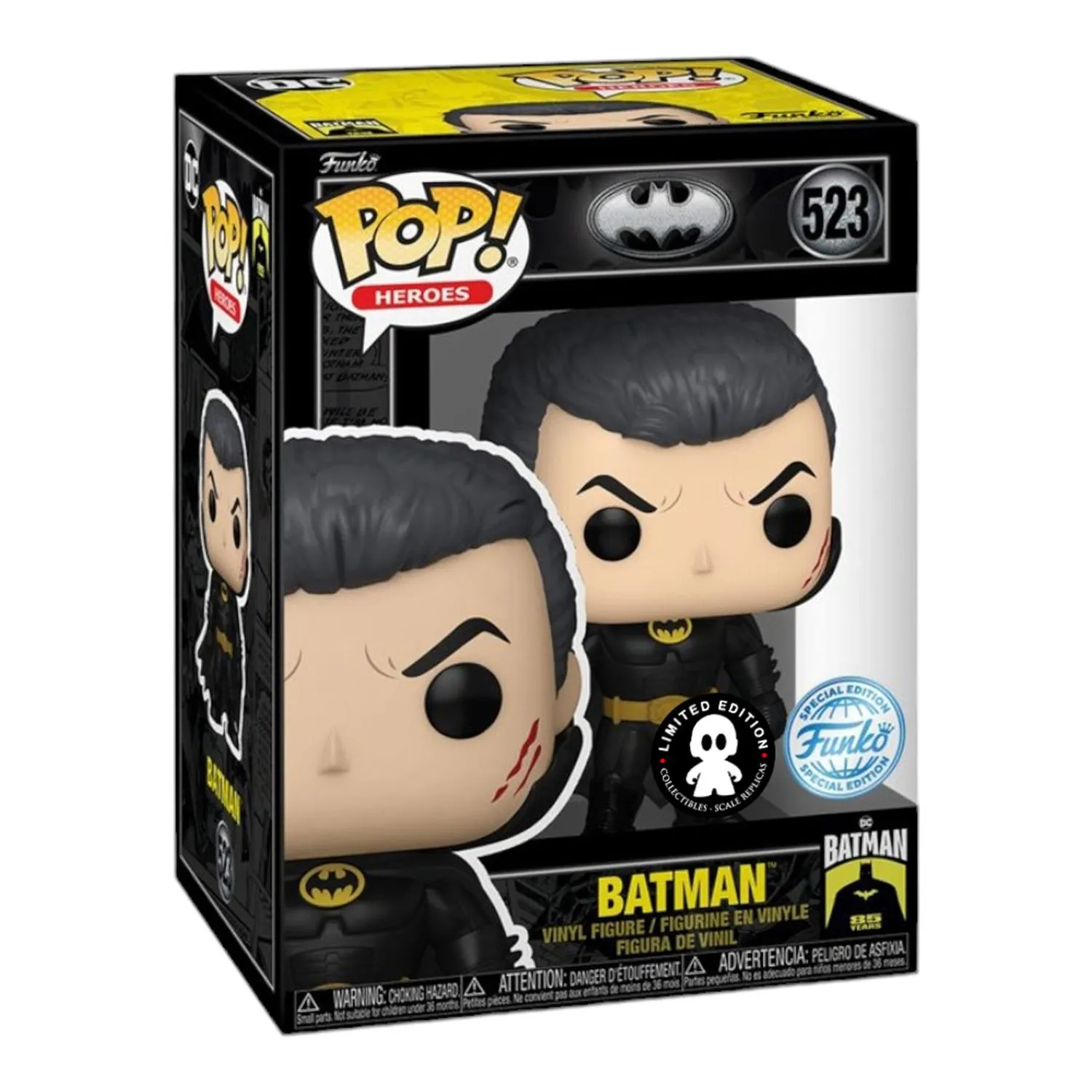 Funko Pop Batman Unmasked 523 Exclusivo Limited Edition