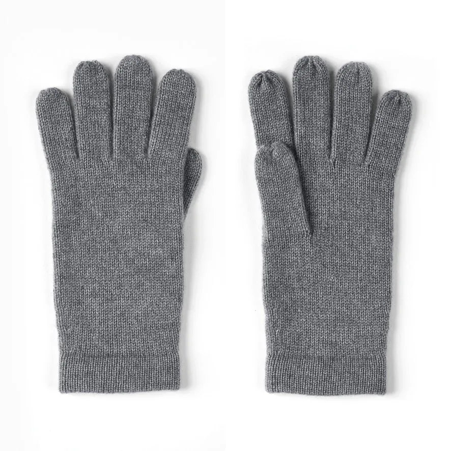 Gants cachemire - Gris