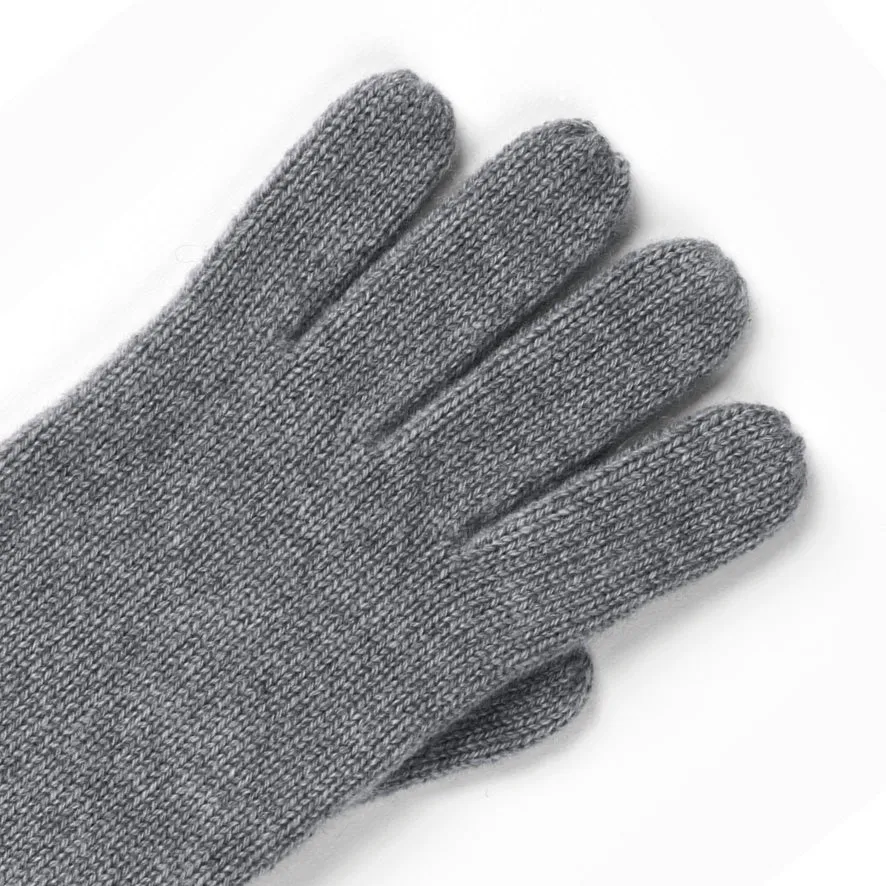 Gants cachemire - Gris