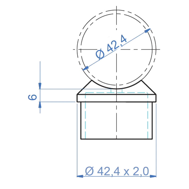 Inox® Tube Adapter