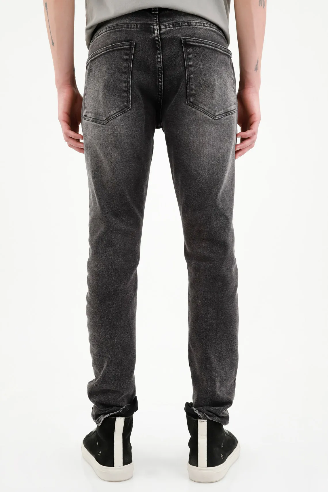 Jean azul Skinny con rotos para hombre