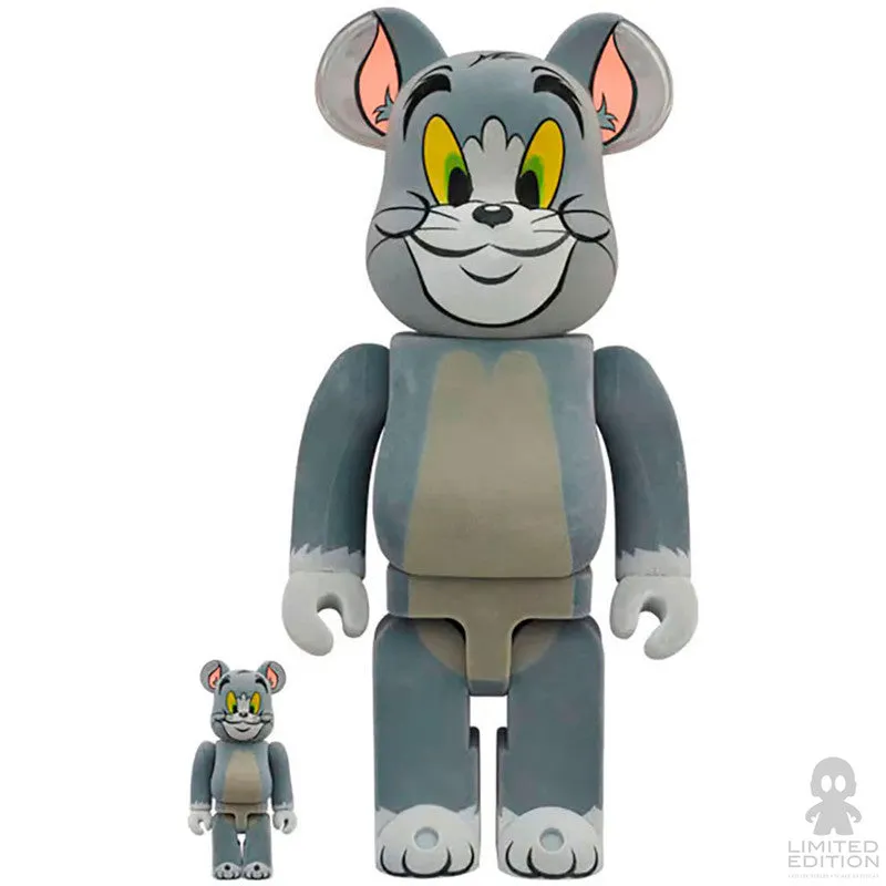 Medicom Toy Set Tom Flocky 100% & 400% Tom And Jerry By Hanna-Barbera - Limited Edition