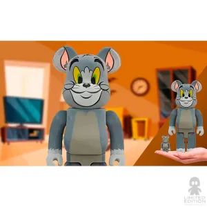 Medicom Toy Set Tom Flocky 100% & 400% Tom And Jerry By Hanna-Barbera - Limited Edition