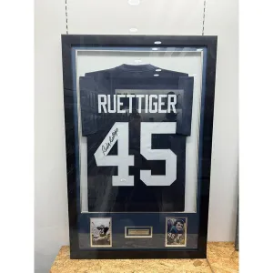 Memorabilia Jersey Azul Marino Ruettiger #45 "Never Quite" Rudy