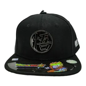 New Arrival Kndit Caps Gorra Negra Placa Oscura Logo "Go" Dragon Ball