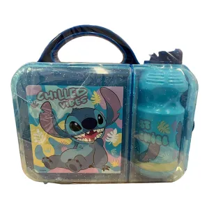 New Arrival Siglo 21 Set Lonchera Y Vaso Azul Stitch Chilled Vibes Lilo & Stitch