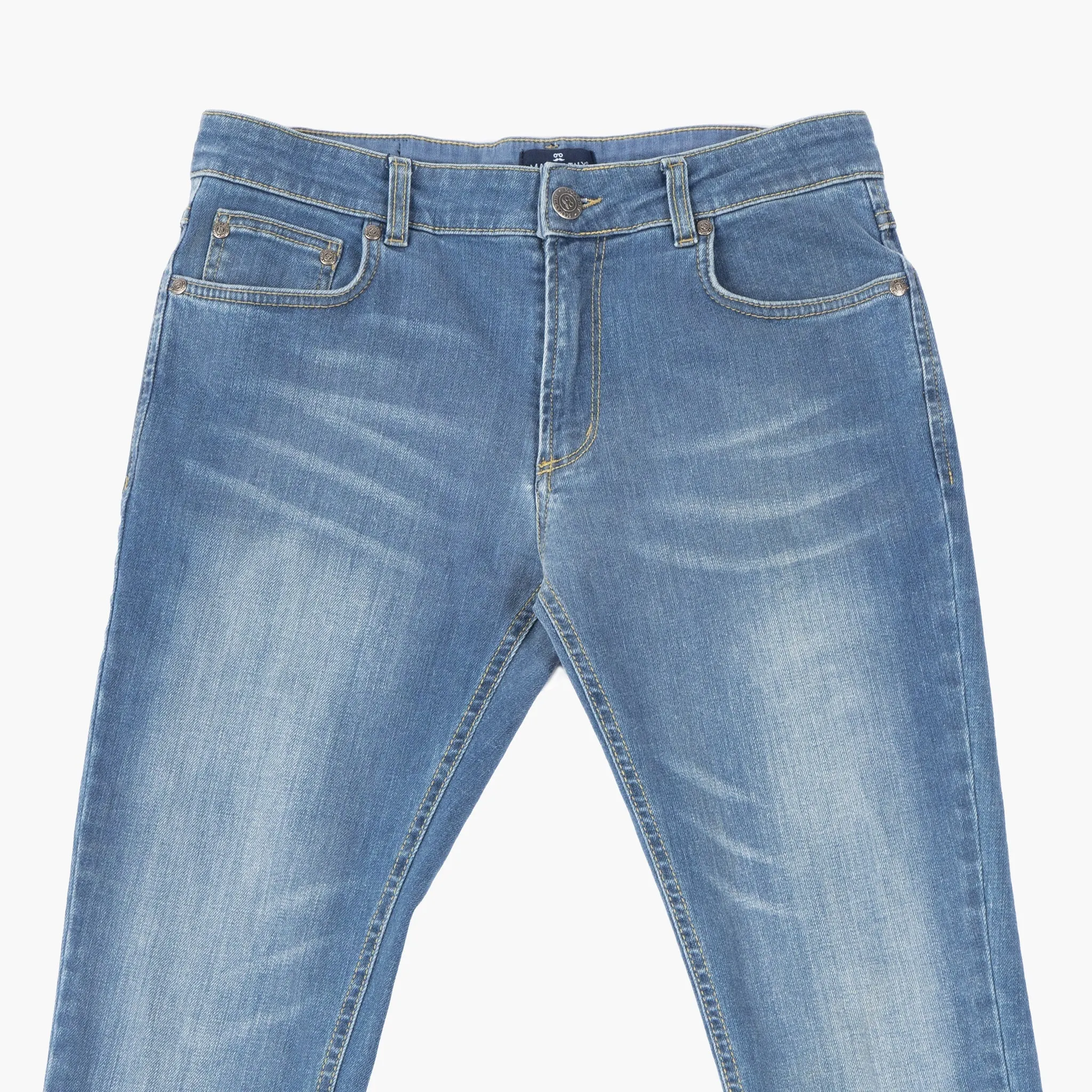 Pantalón Denim Azul Claro