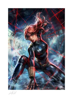 Sideshow Art Print Black Widow Ian Macdonald