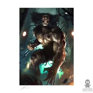 Sideshow Art Print Wolverine Weapon X Richard Luong