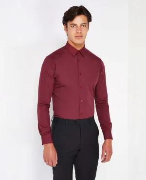 Slim Fit Cotton-Blend Shirt