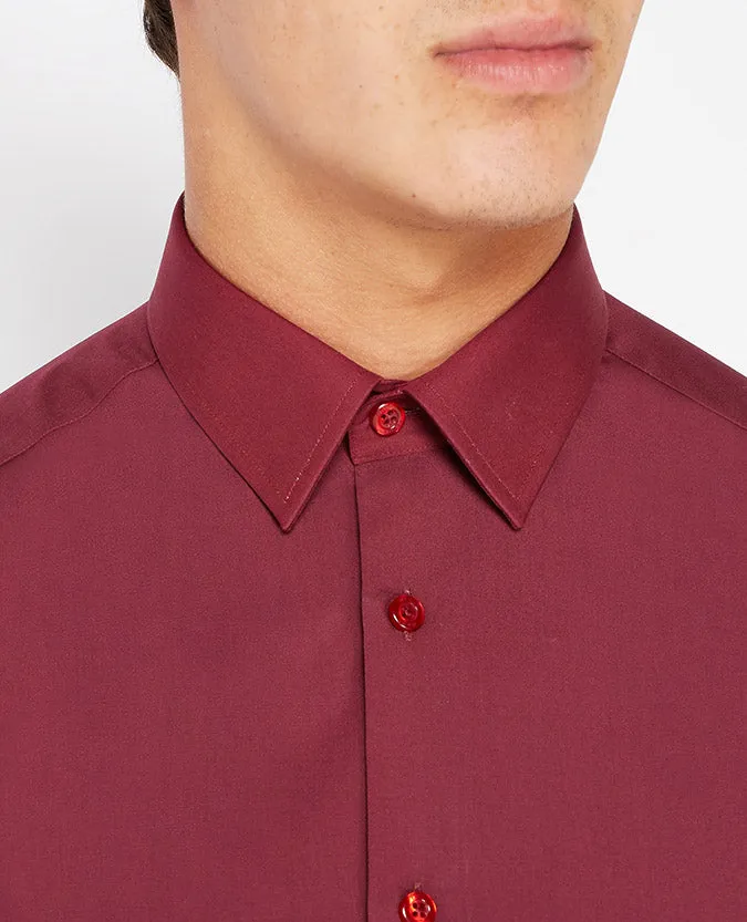 Slim Fit Cotton-Blend Shirt