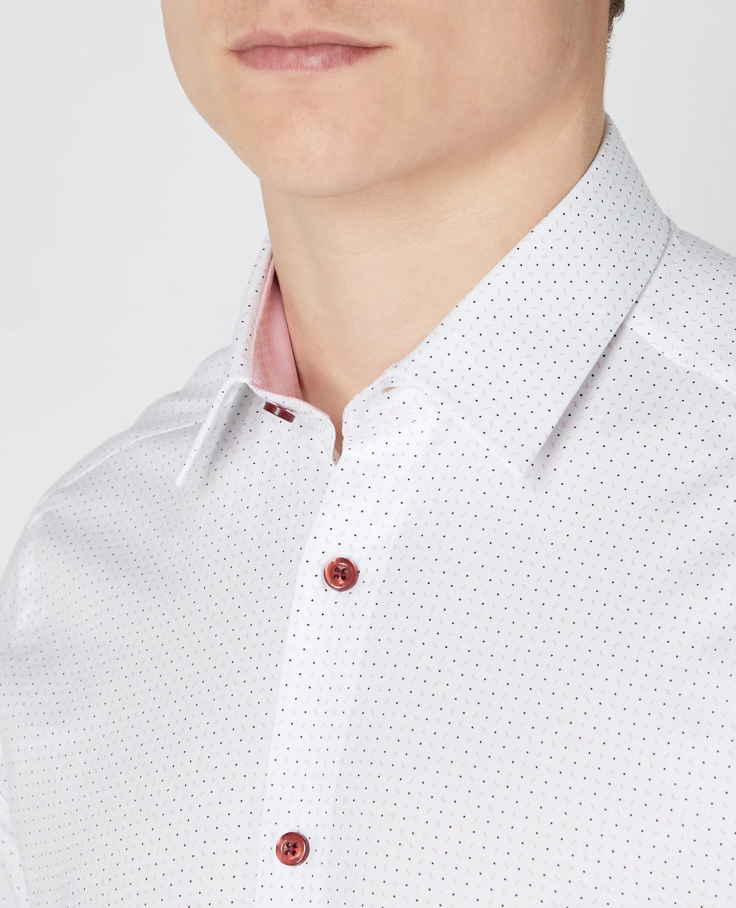 Slim Fit Cotton Print Shirt