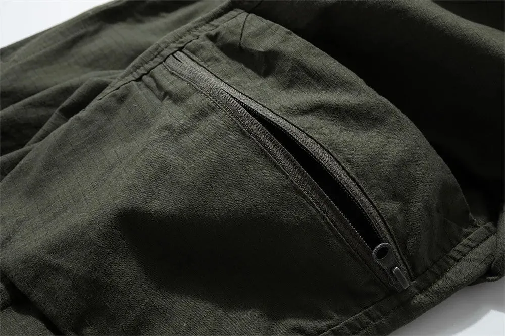 Stacked Ripstop Parachute Pants