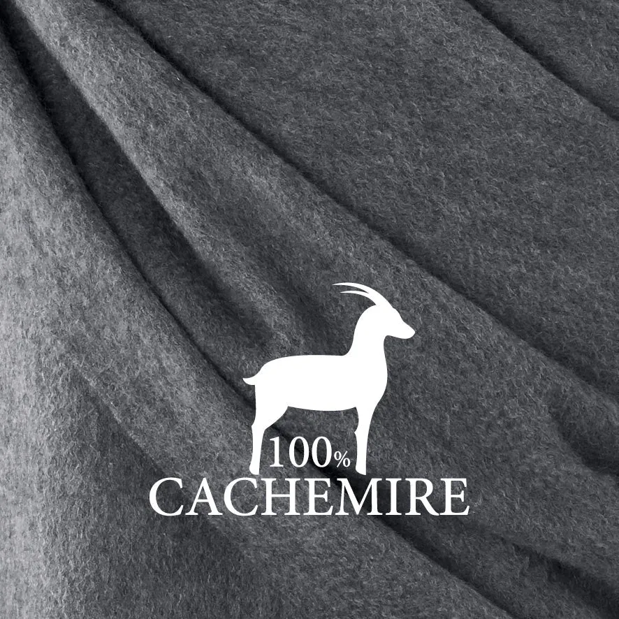 Étole cachemire - Gris